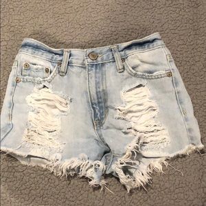 Double 0 AERO cheeky shorts from AEROPOSTALE